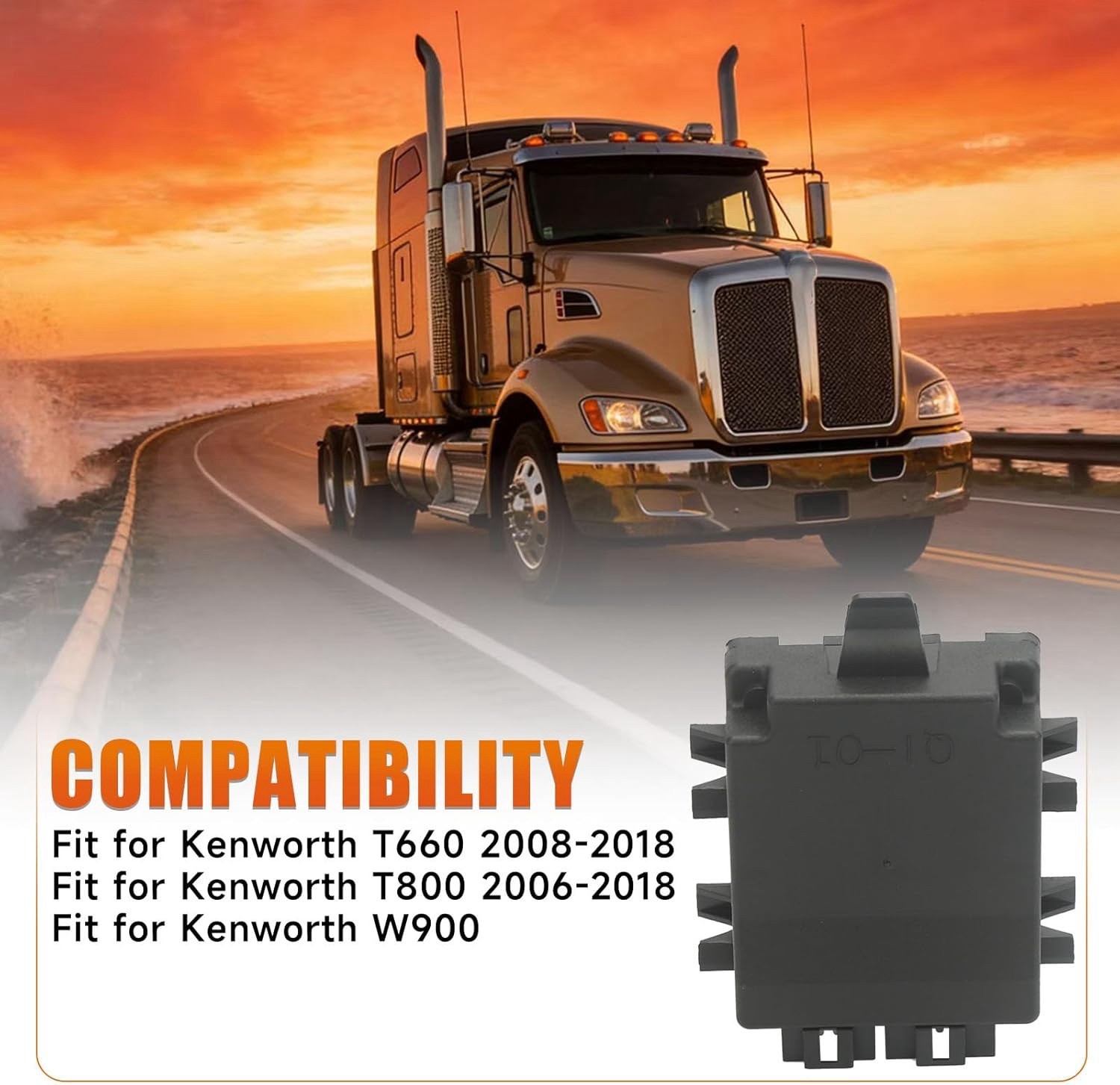 Kenworth T660 T800 Front Left Driver Door Control Module Q21-1050 599-5405 New