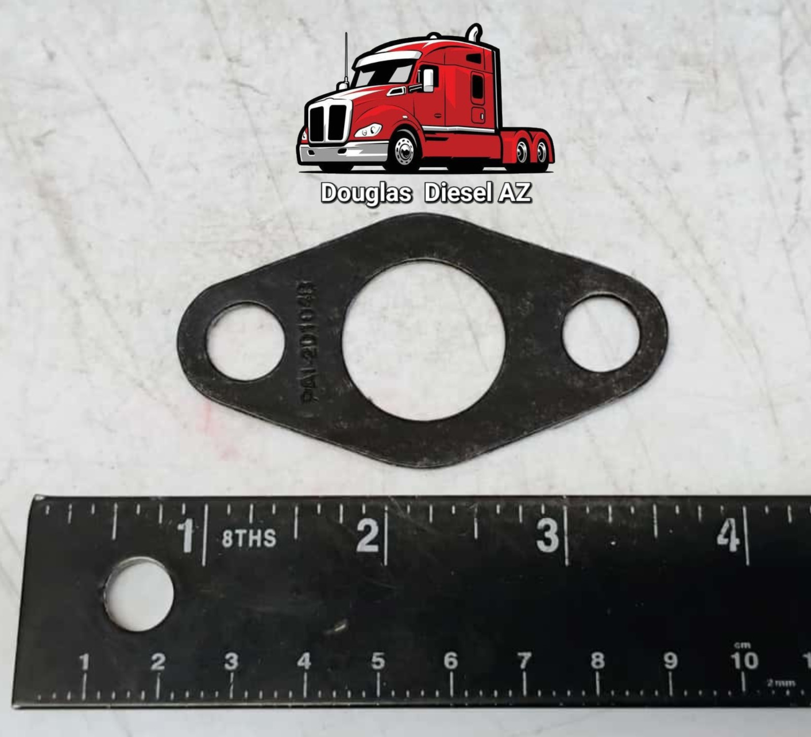 TURBO CONNECTION GASKET for N14 & K. PAI # 131298. Ref. # CUMMINS 201048 3202117