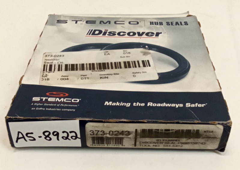 Stemco Hub Seals 373-0243 Discover Drive Axle Wheel Oil Seal f/Trailer Wheel End