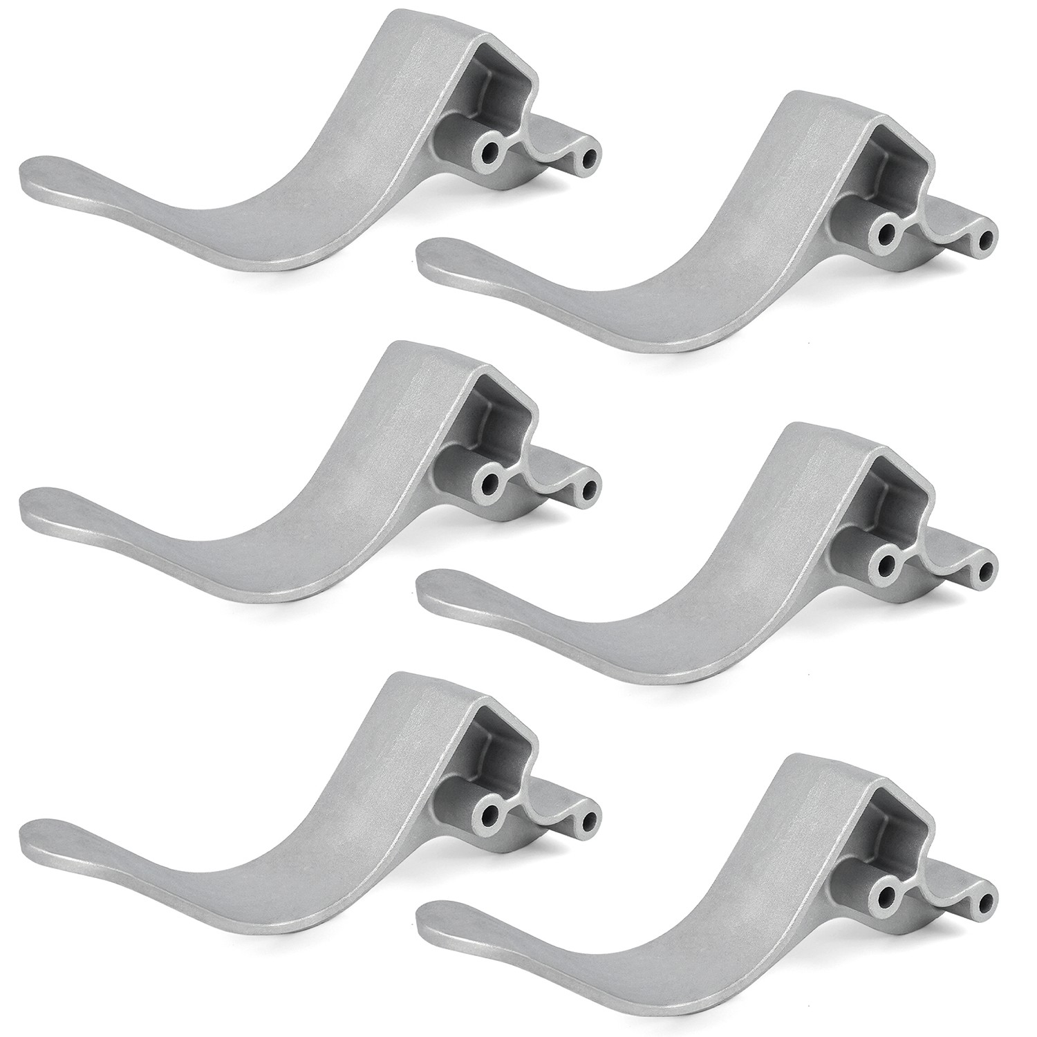 Easy-Off Aluminum (Cast) 6″ Offset Stop Upright kit 1705454 – 6 Tarp Stops