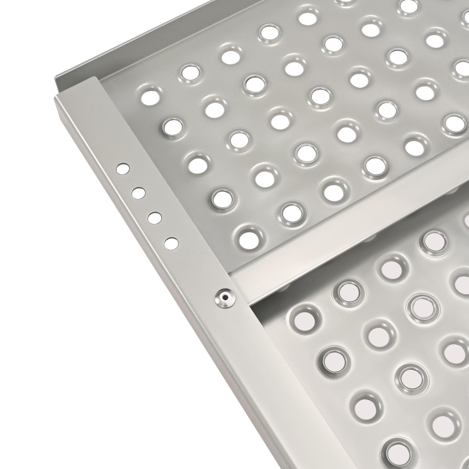 KUAFU 24″x34″ Universal Semi-Truck Deck Plate Silvery Galvanized For Volvo Mack