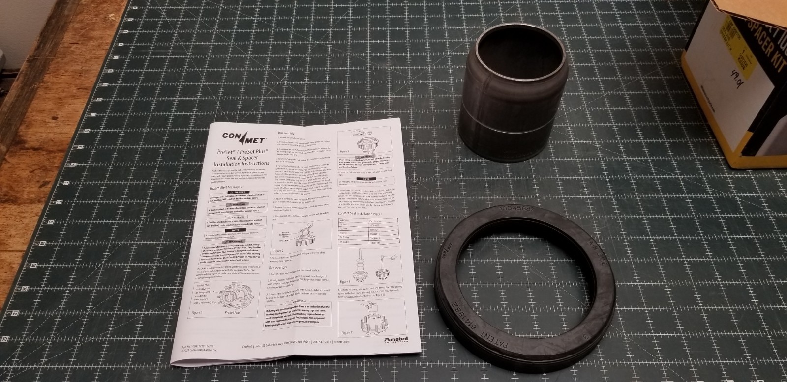 Alliance Truck Parts PreSet/PreSet Plus Hub Seal And Spacer Kit ABP 10081520