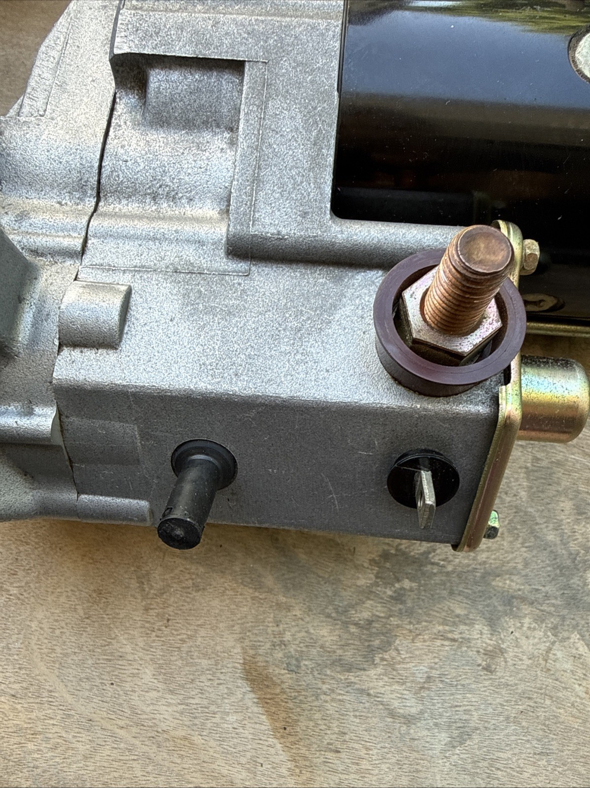 Caterpillar Original 3E5382 12V Starter Asphalt Pavers Challenger. Missing Nuts