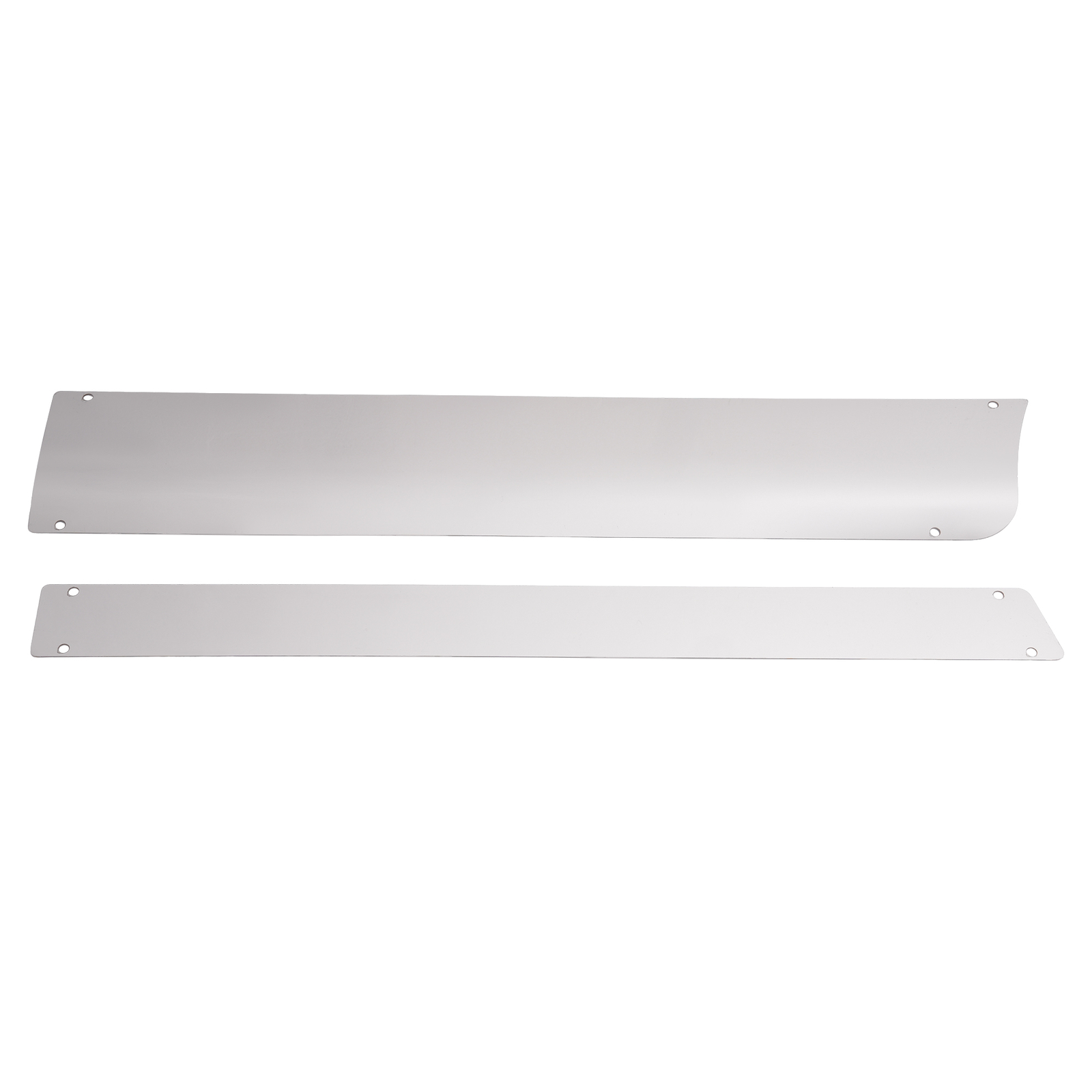 For Kenworth T680 304 Stainless Steel Front Upper& Lower Kick Plate Set Of 2
