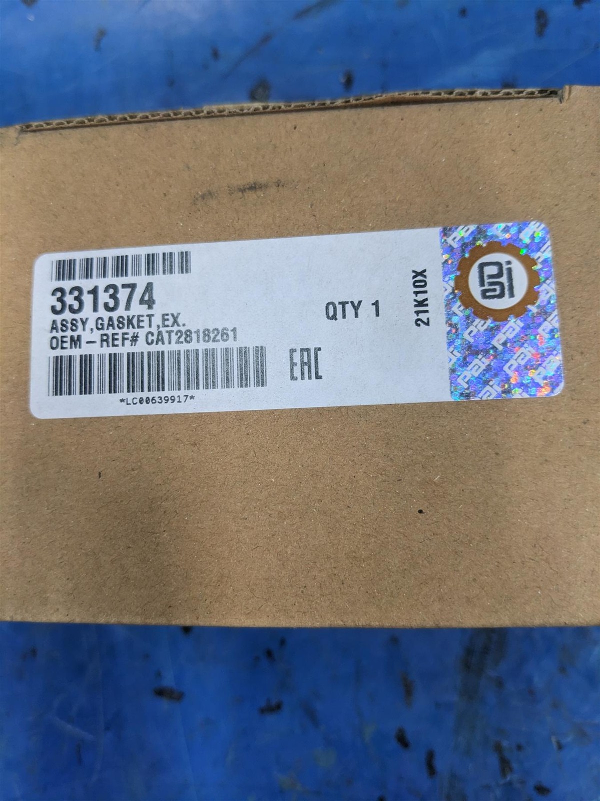 PAI 331374 Exhaust Gasket for Caterpillar 3406E C15 Ref# 2818261 2629103