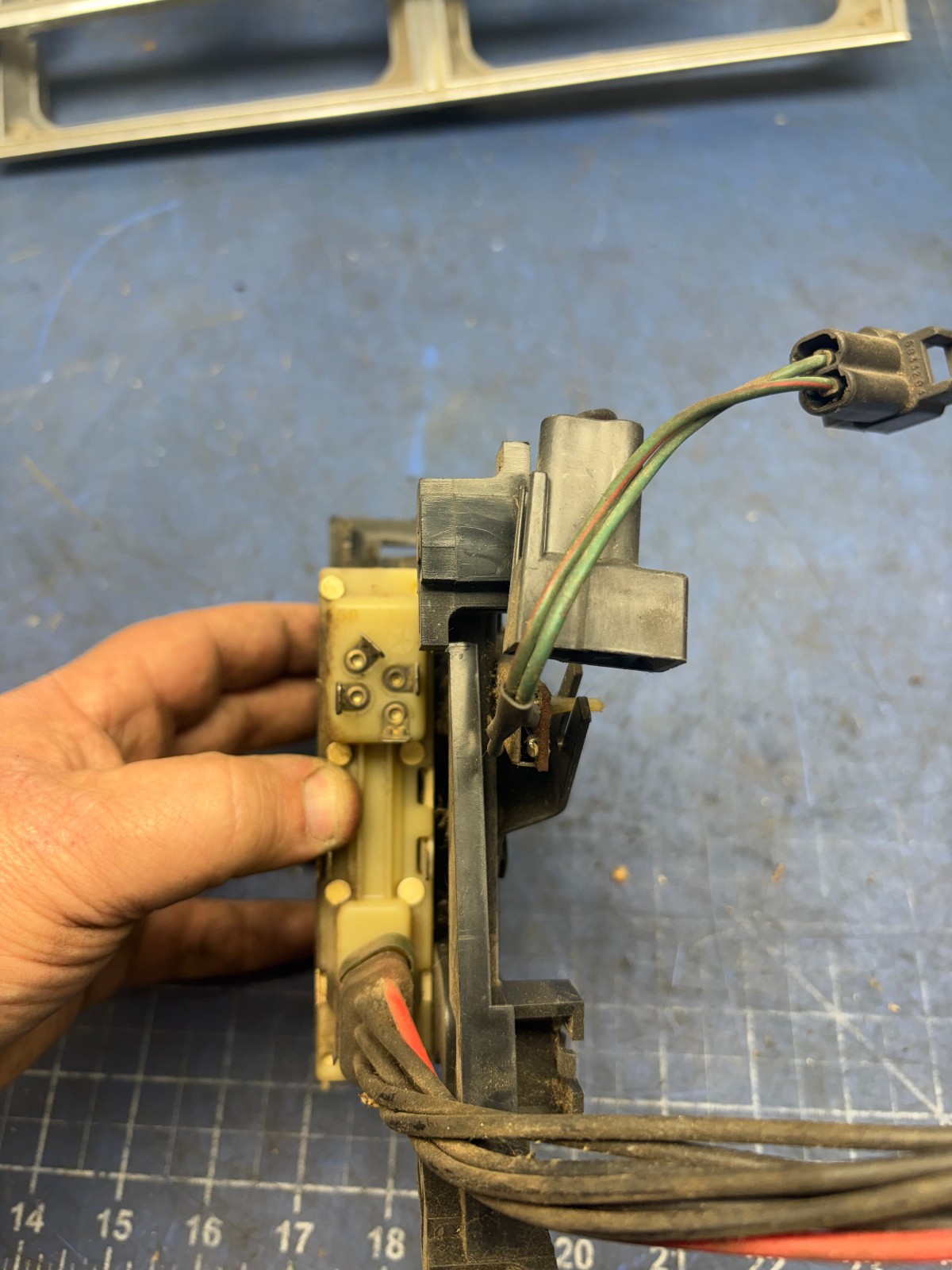 CHRYSLER MOPAR HEATER HVAC A/C CONTROL 3847013 MISSING FAN SWITCH *SEE PICTURES*