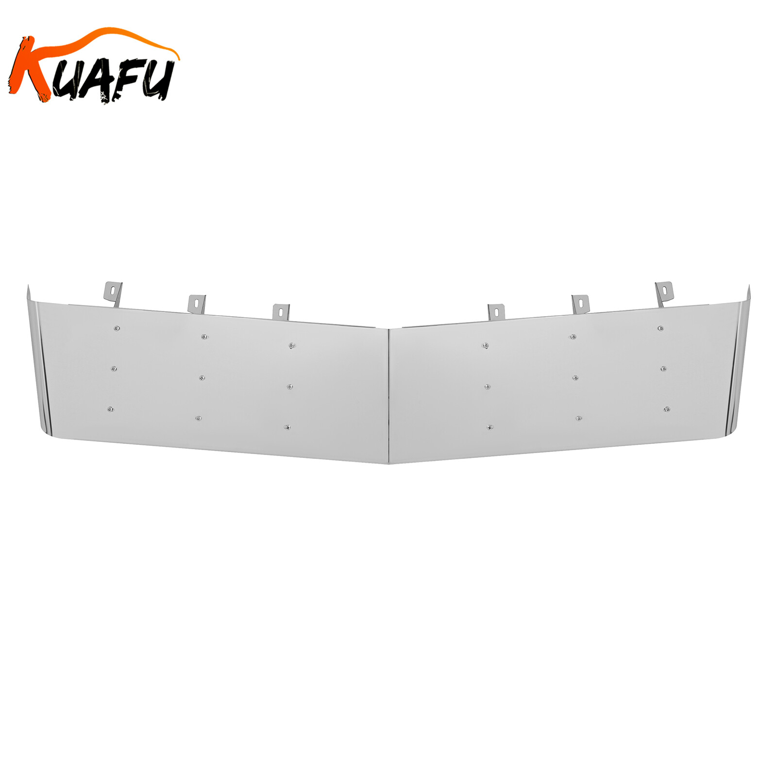 13″ Roof Sun Visor 304 Stainless Steel For Kenworth T800/W900 1984-1998