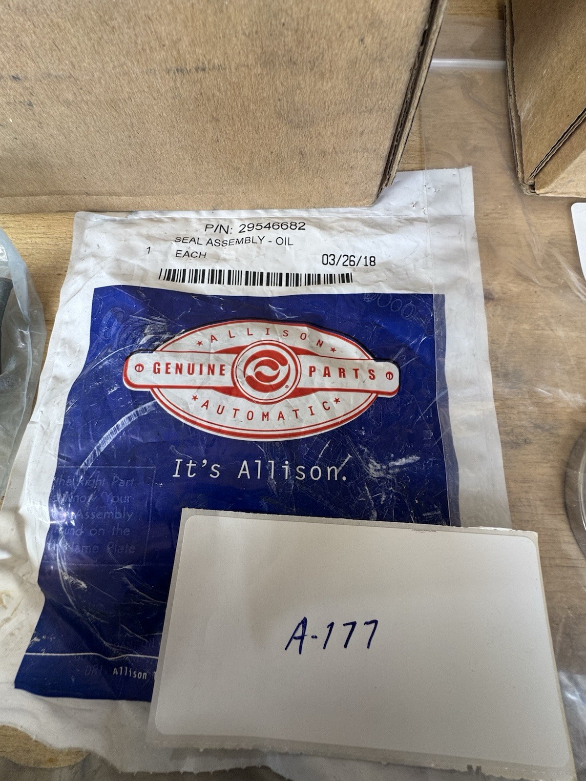 A-177 Huge Lot Of Truck Parts. Cummins, Allison, International Over $500 Value