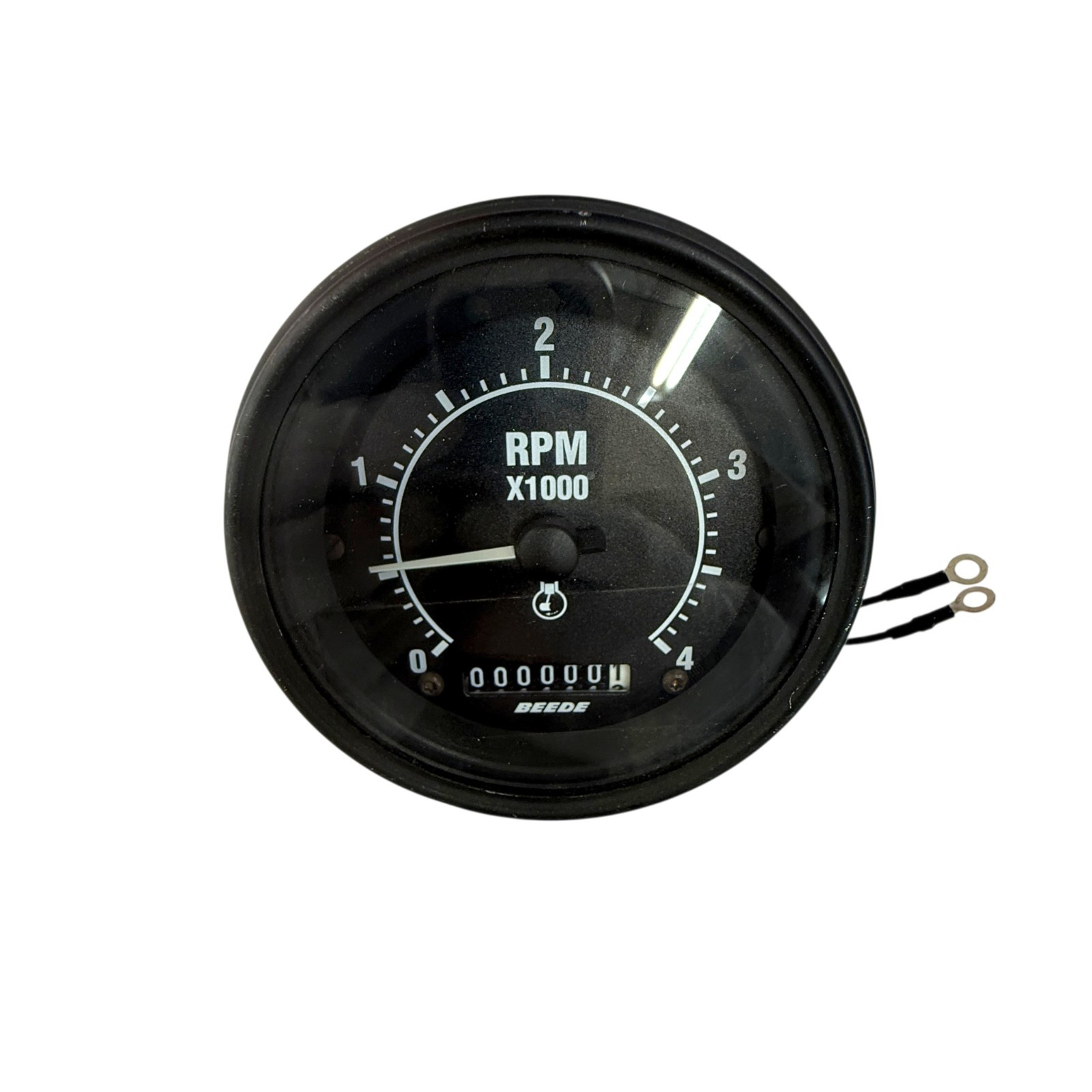 Beede 4000 RPM Tachometer Gauge Hour Meter 945378 26007002 Bus
