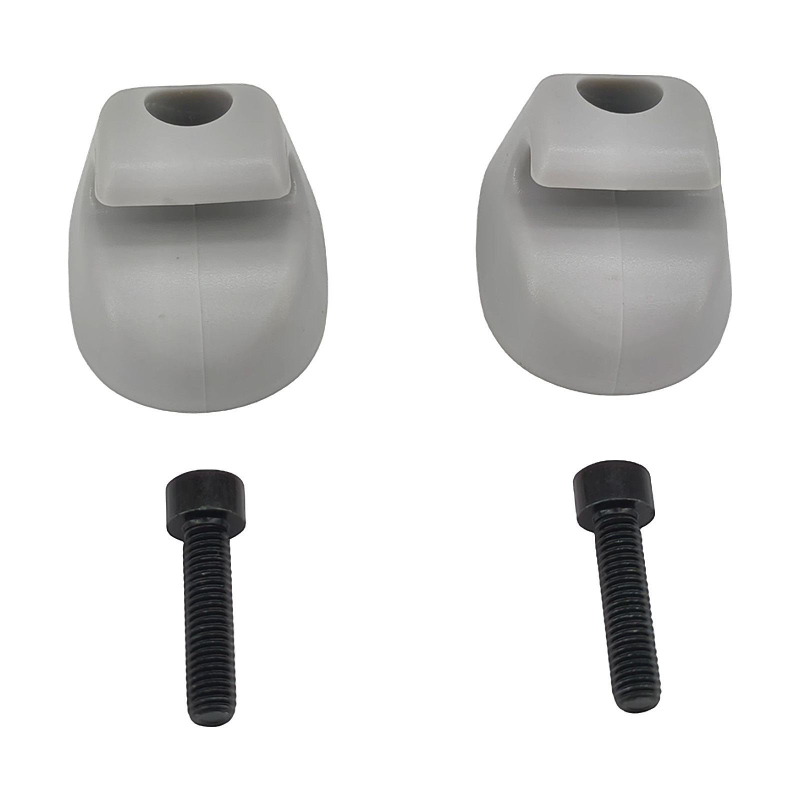 Sun Visor Retainer Clip 2PCS Gray For Kenworth Peterbilt S16-1023-661 F01377-2