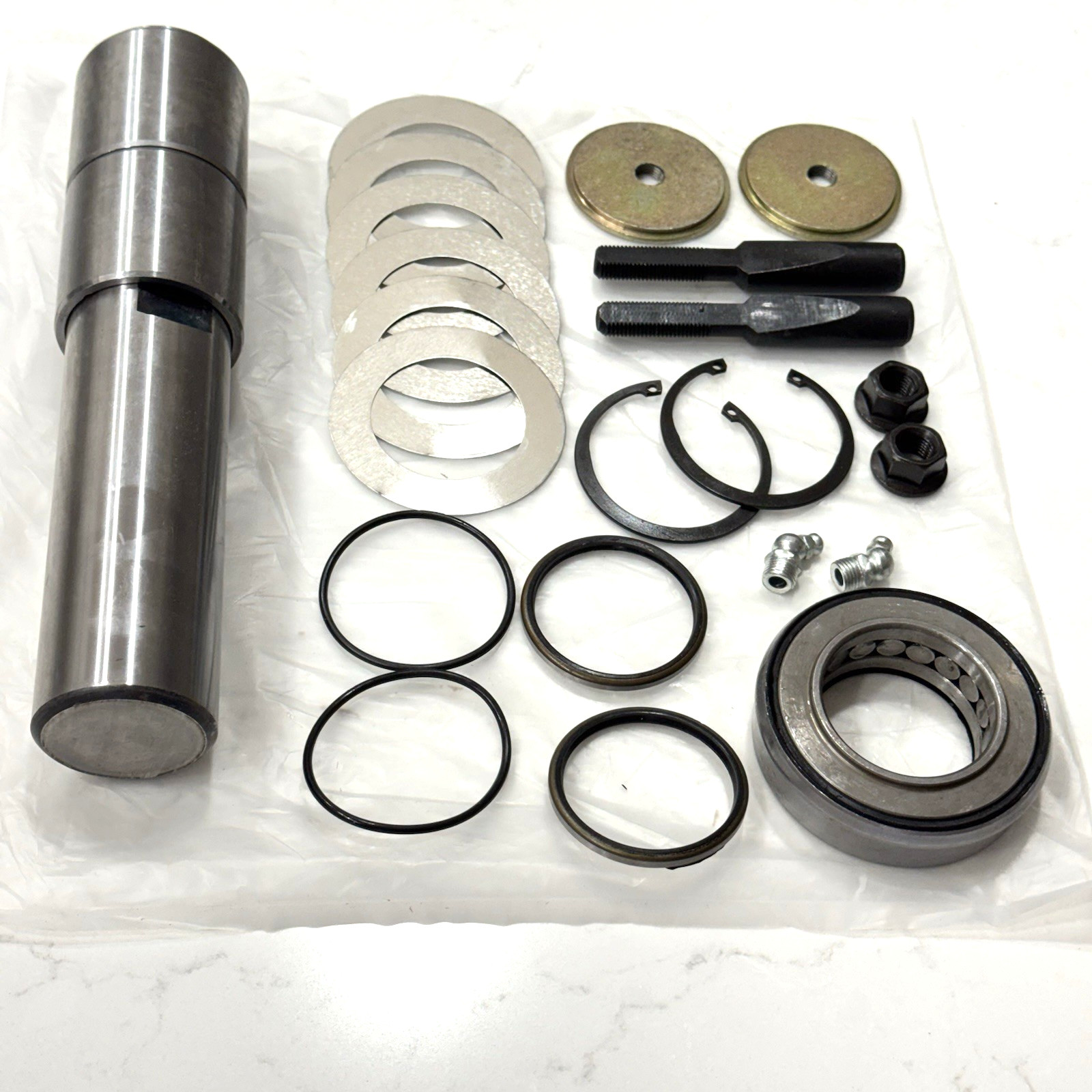 K120A Freightliner Cascadia King Pin Kit Set No Ream P6073300019KZ P6073300119KZ