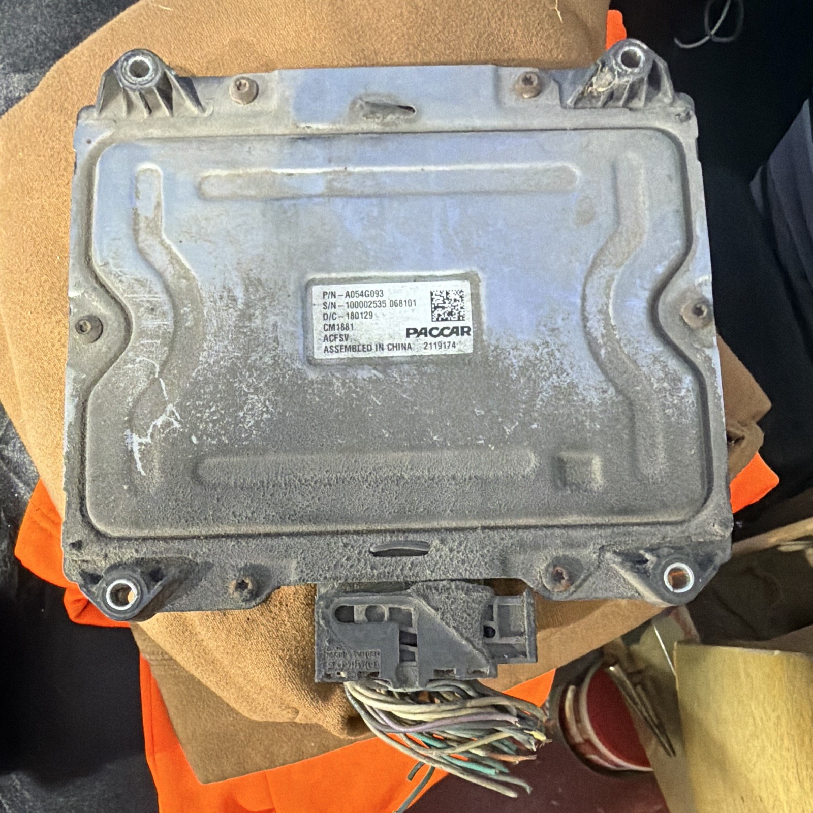 KENWORTH T880 PACCAR AFTERTREATMENT CONTROL MODULE ACM -P/N A054G093 OEM 2119174