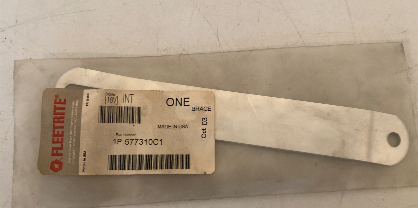 NEW INTERNATIONAL NAVISTAR FLEETRITE BRACE 577310C1 OEM NOS