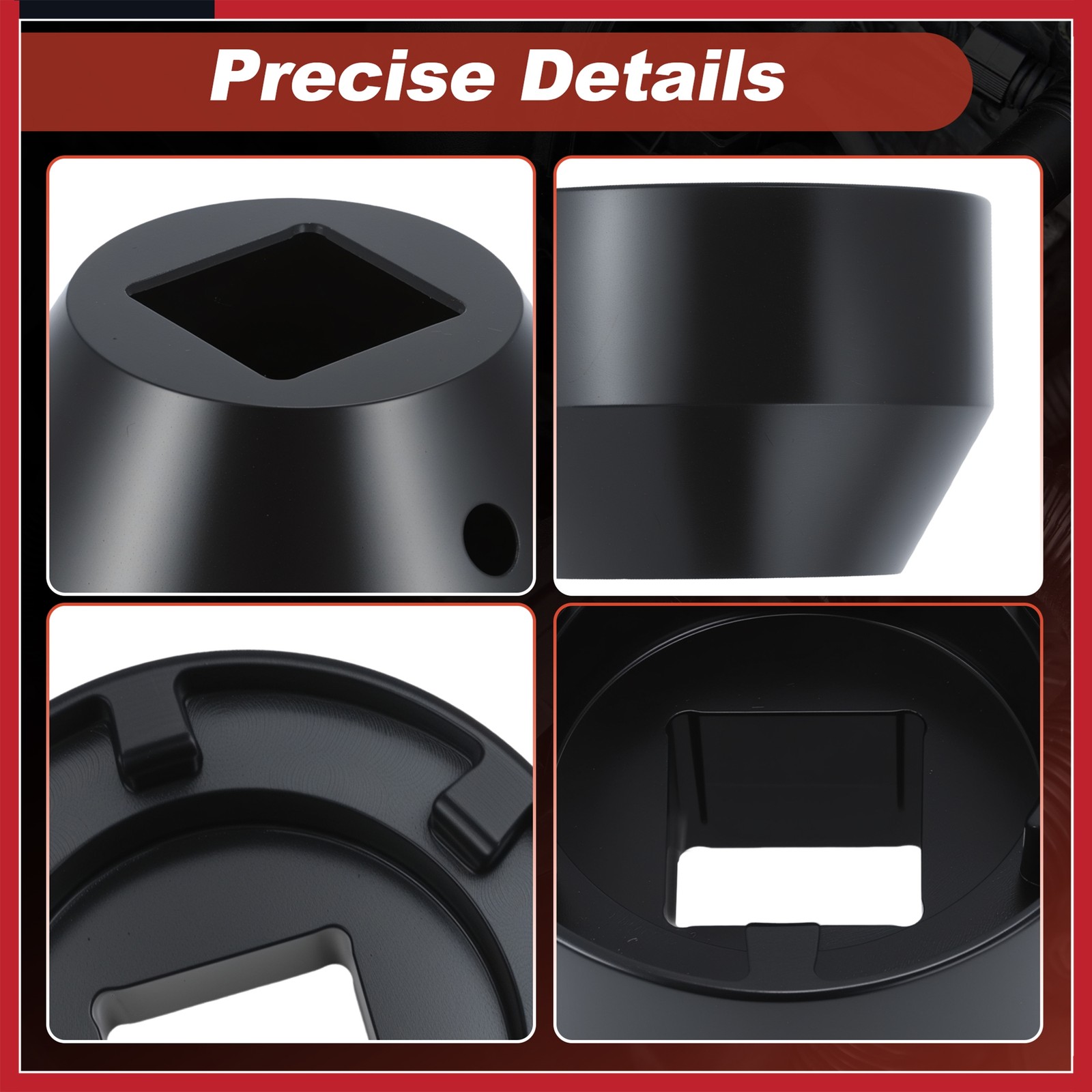W742589020700 6 PT Pinion Nut Socket Fit for Mercedes for Freightliner Trucks