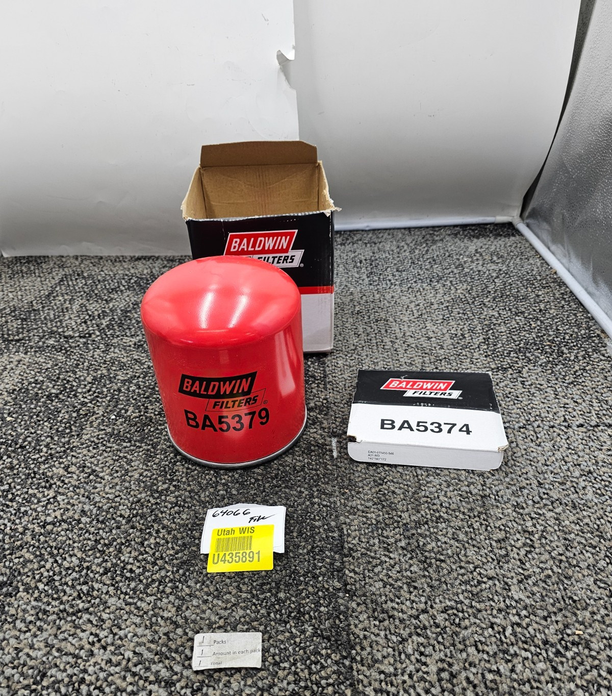 Baldwin BA5379 Air Brake Dryer Desiccant Cartridge Fits 2023 Freightliner 108SD