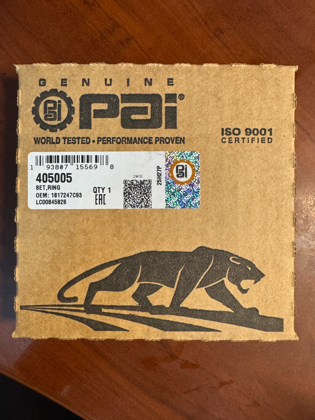 PAI Piston Rig Set