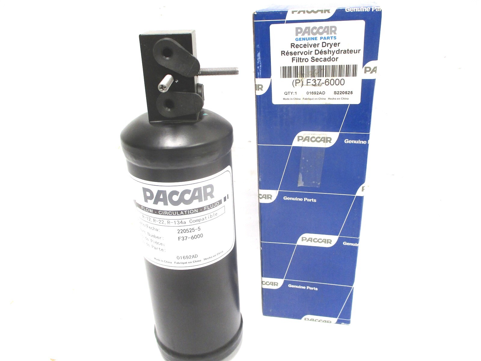F37-6000 GENUINE PACCAR PARKER FILTER DRYER RECEIVER 74R2001 KENWORTH