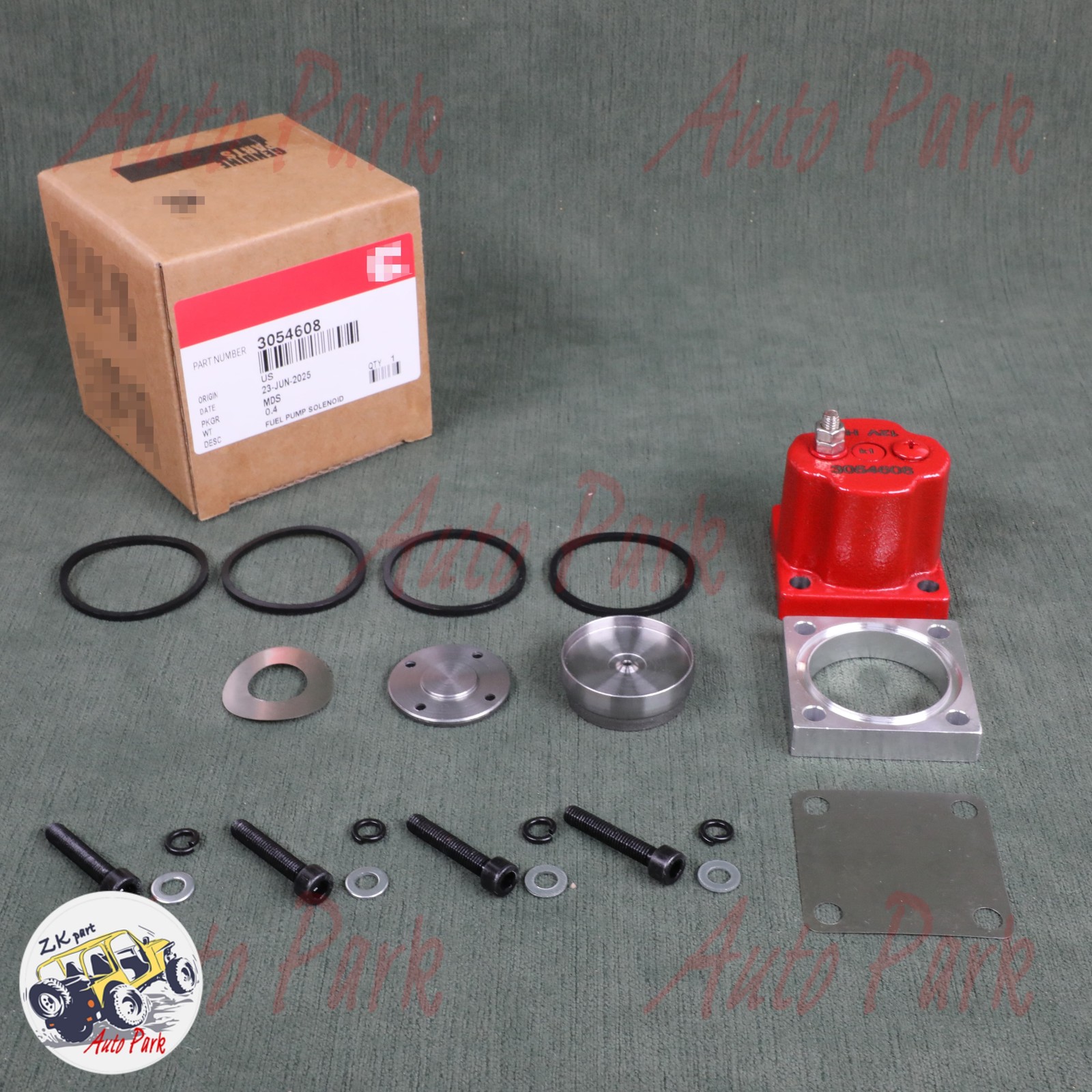 GENUINE OEM 4024808 Fuel Solenoid Coil for Cummins PTG Fuel Systems 3054608