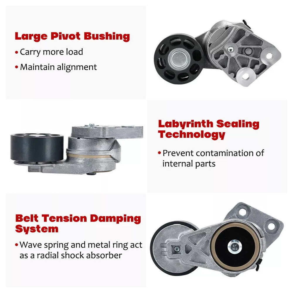 A/C Belt Tensioner 23669027 21454379 Fits For Volvo D13 Engine Strong Truck USA