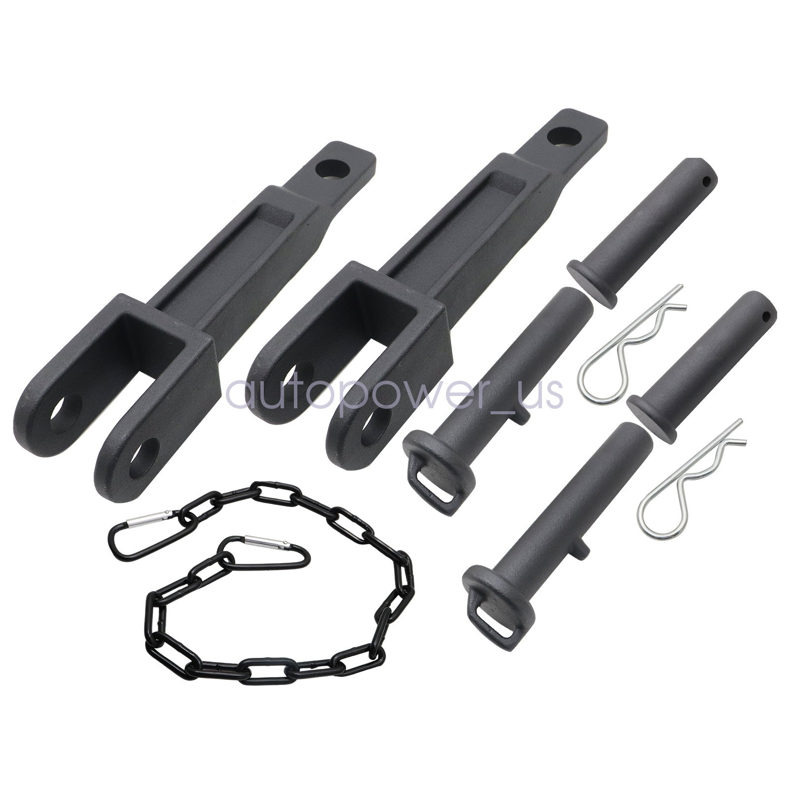 2 Sets Tow Hook Fit Kenworth Peterbilt With Pull Pins/Frame Pins A20-6014