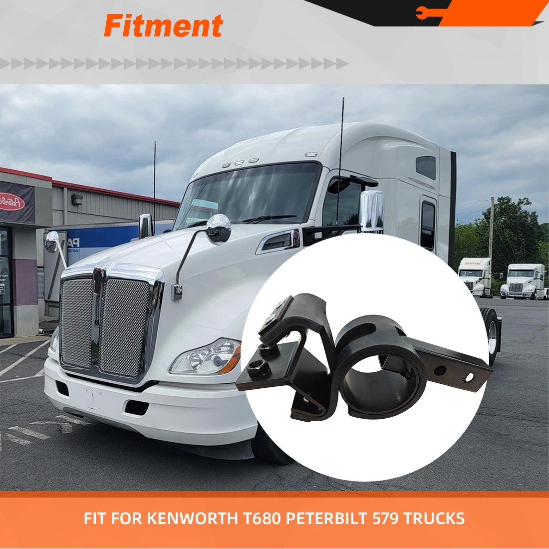 Replacement A11-2001-110 Genuine Fairing Support Bracket for Kenworth Peterbilt