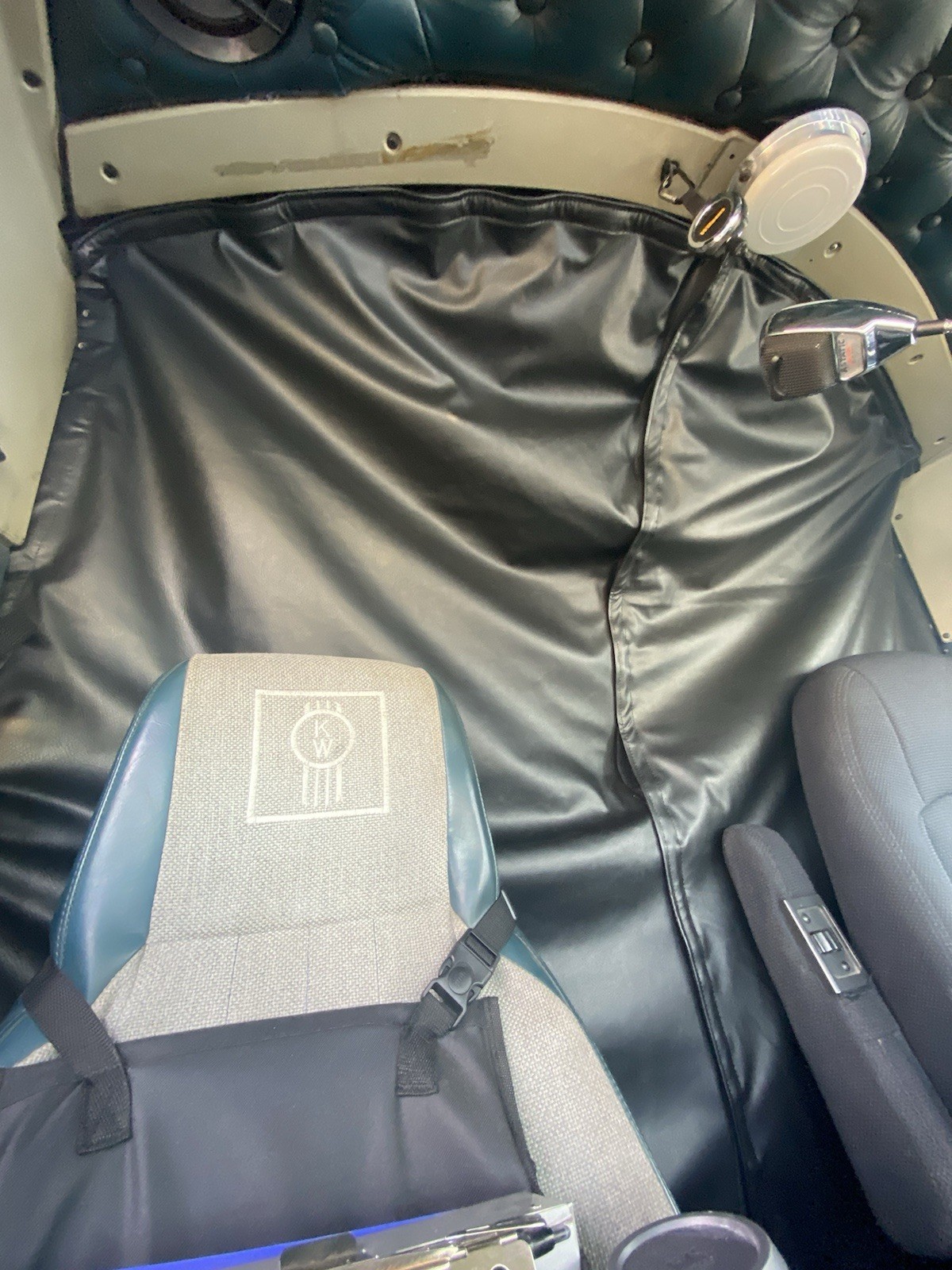 Kenworth W900 T600 Sleeper Interior Curtains. New. Interior Curtains Dark Blue