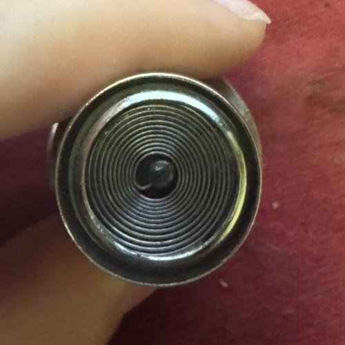 UNITED PACIFIC 28478B Cigarette Lighter – Chrome Deluxe, with Indented Center