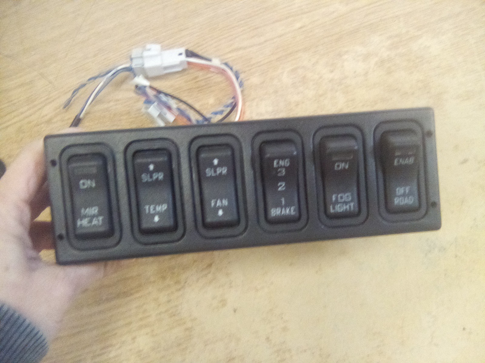 International Prostar 3549776C4 Dash Console Switch Panel