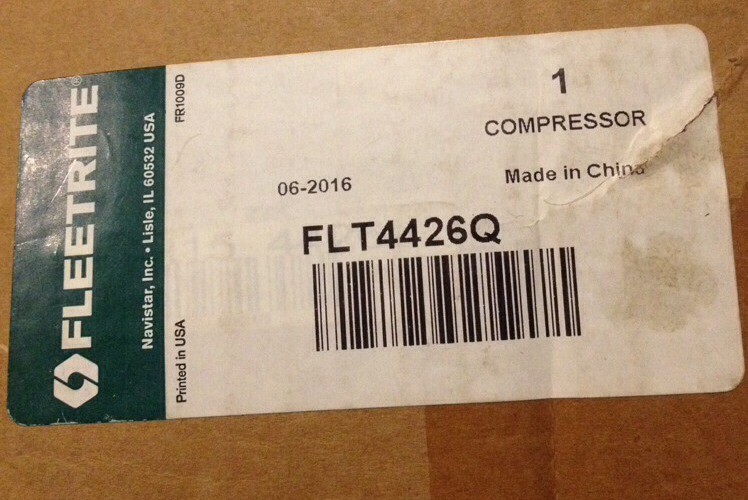 International Fleetrite AC Compressor “New” FLT4426Q