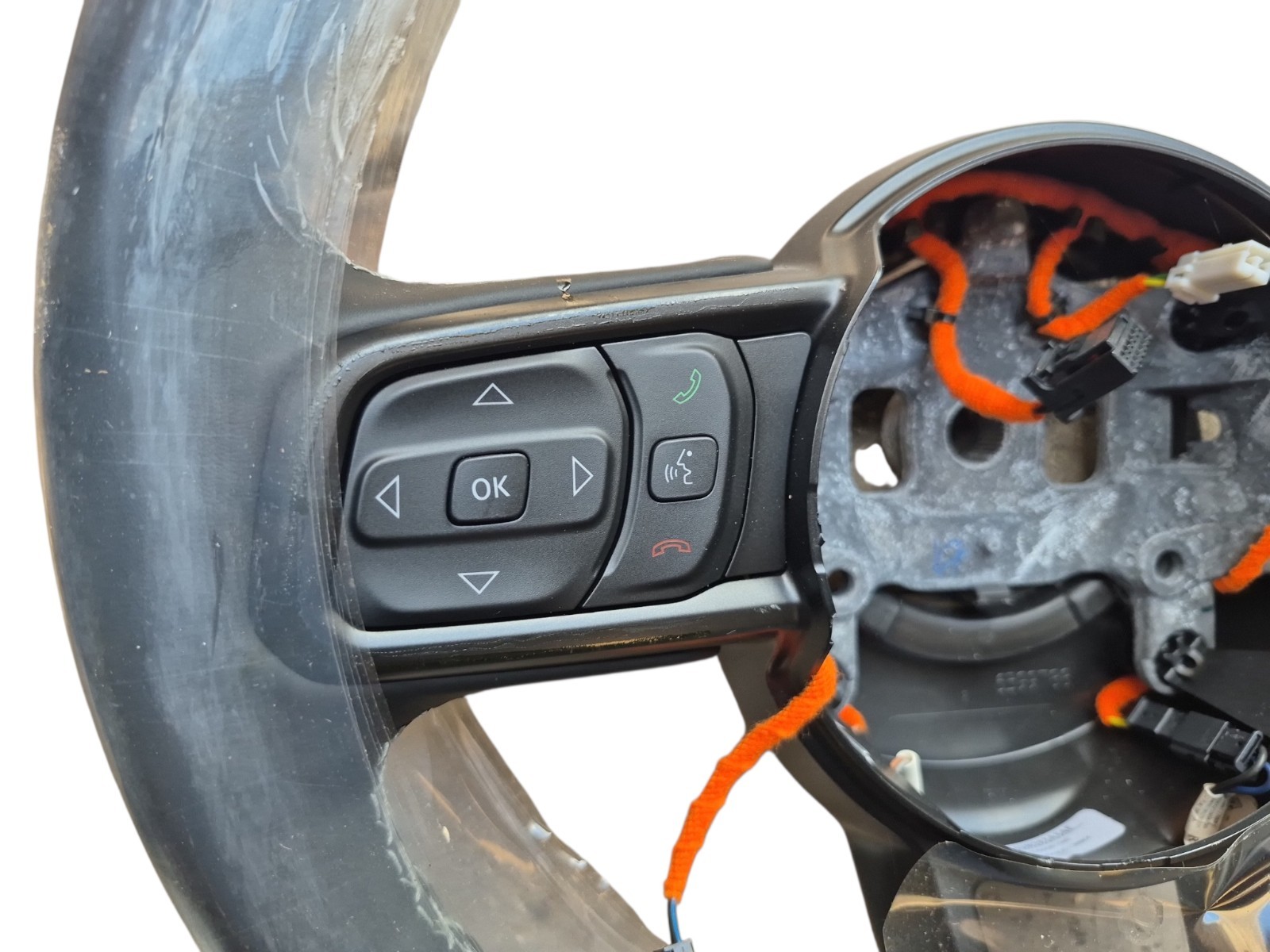 Jeep Wrangler JL Black Steering Wheel 2018-2023 Red Or Gray Stitching
