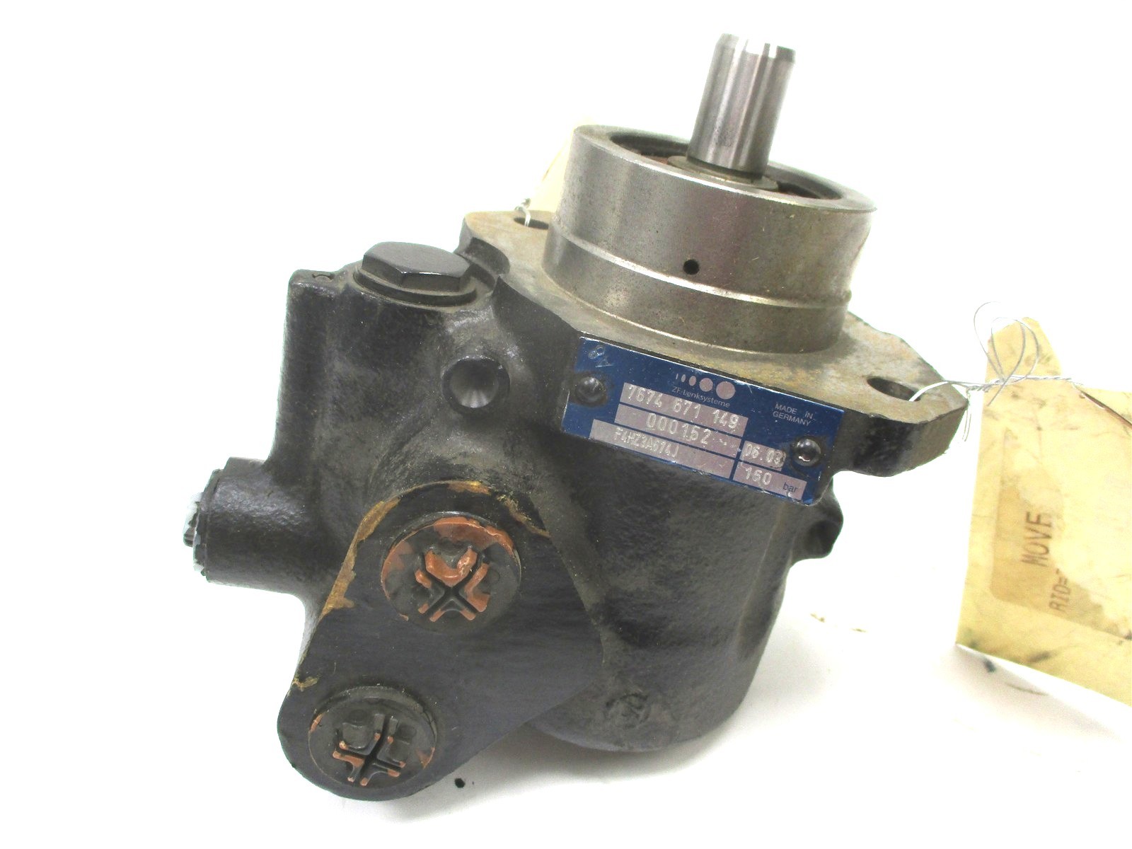 F4HZ-3A674-J REMAN FORD MOTORCRAFT POWER STEERING PUMP F600 F700 F800