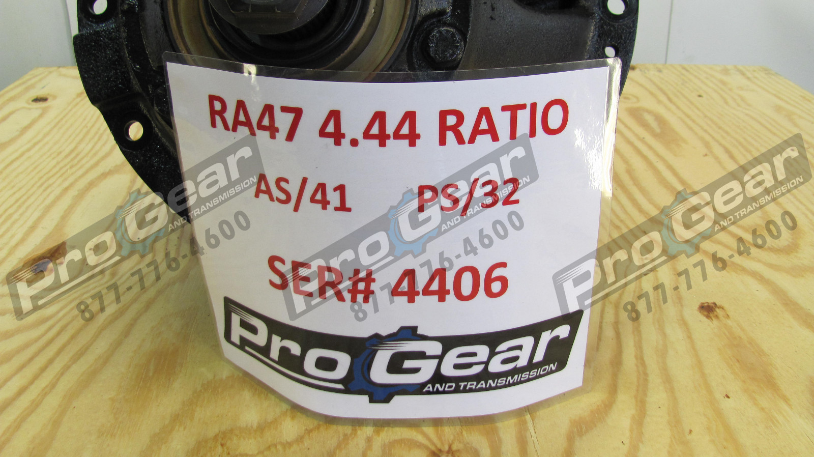 RA47-4.44 DANA SPICER INTERNATIONAL RA47 REAR-REAR