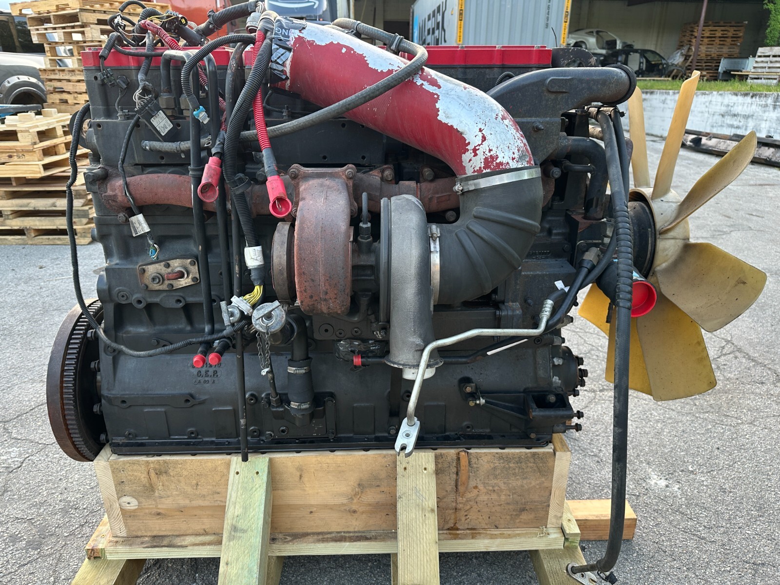 Freightliner Coronado 132 Engine Cummins N14 Celect Plus 391k 455HP 2015 OEM