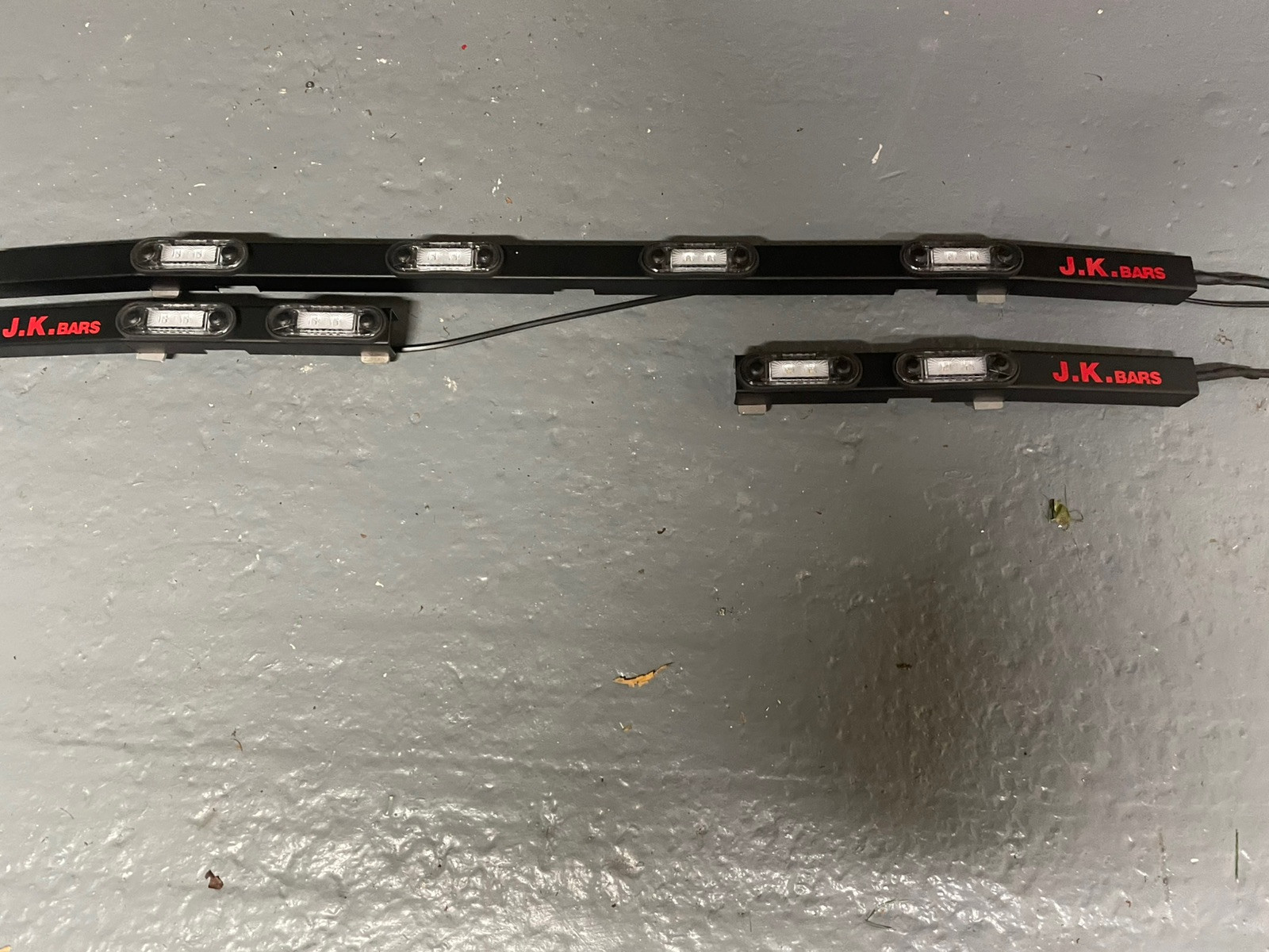 VOLVO FH V4 powder coated in satin black Lower Grills and Radar Bars White LEDS