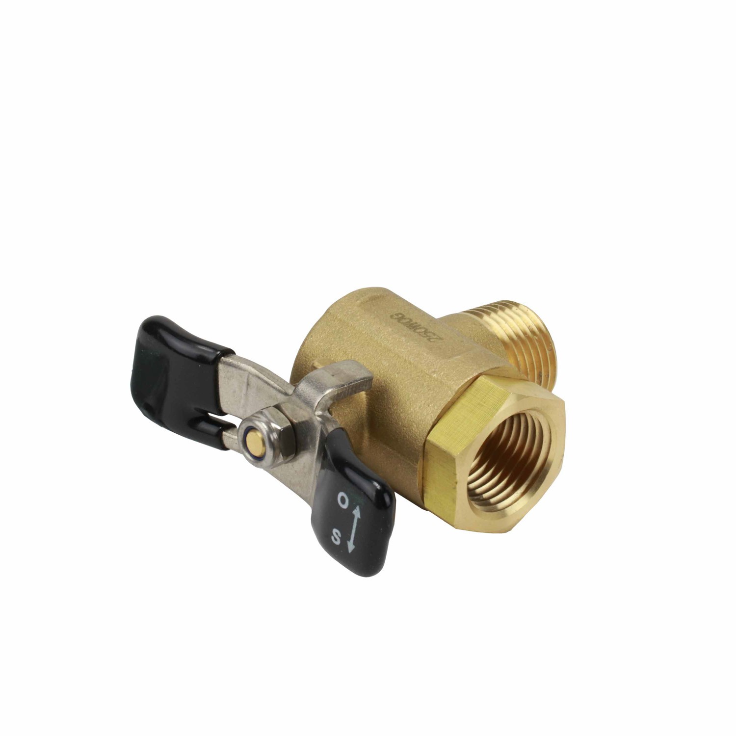 World American 1/2 In. MNPT x FNPT Ball Valve WA131L2443