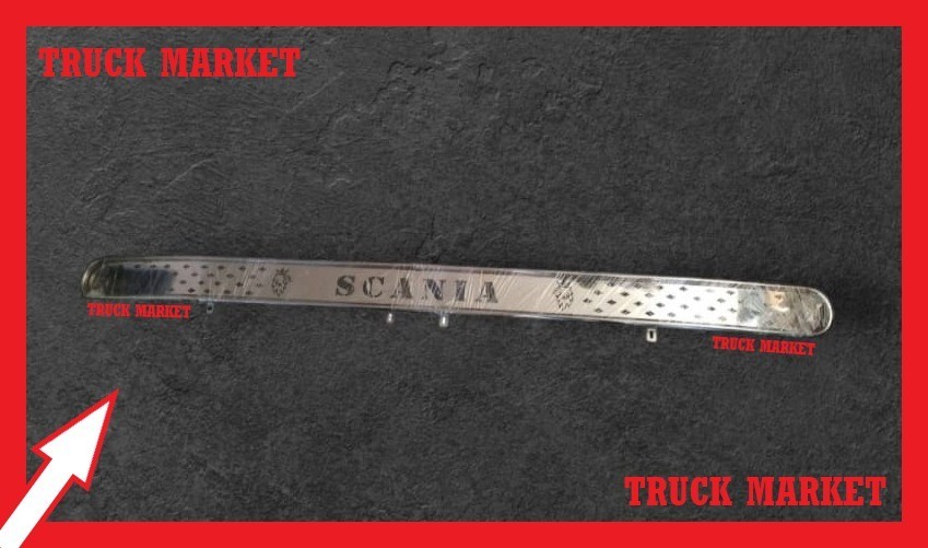 Scania 2006 – 2016 TUBULAR STONE CATCHER CHROME ( Written SCANIA )