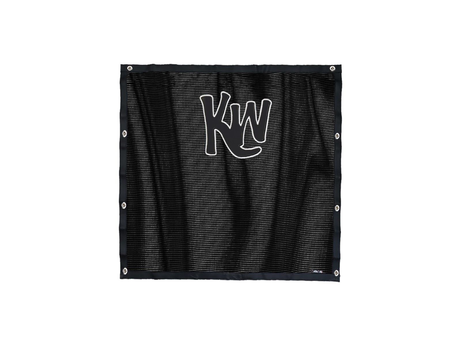 Premium Black KW Mesh Bug Screen Fits Kenworth W900B by GrilleAdz