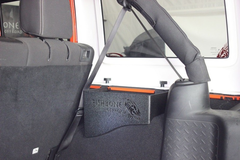 Fishbone Offroad FB25081 Wheel Well Storage Bins for 2007–2018 Jeep Wrangler JK