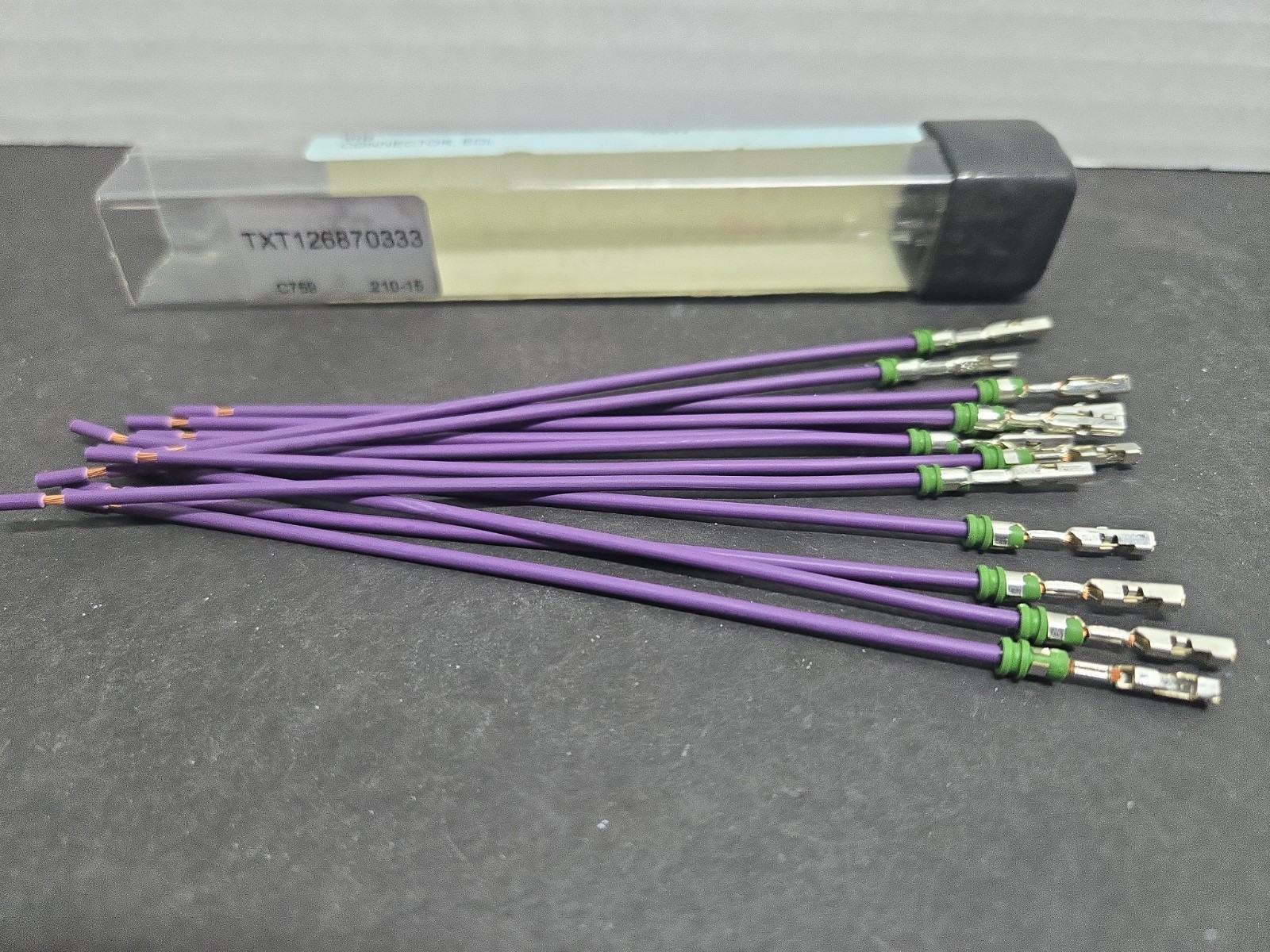 NOS International TXT126870333 Electrical Pigtail. Tube Of 12