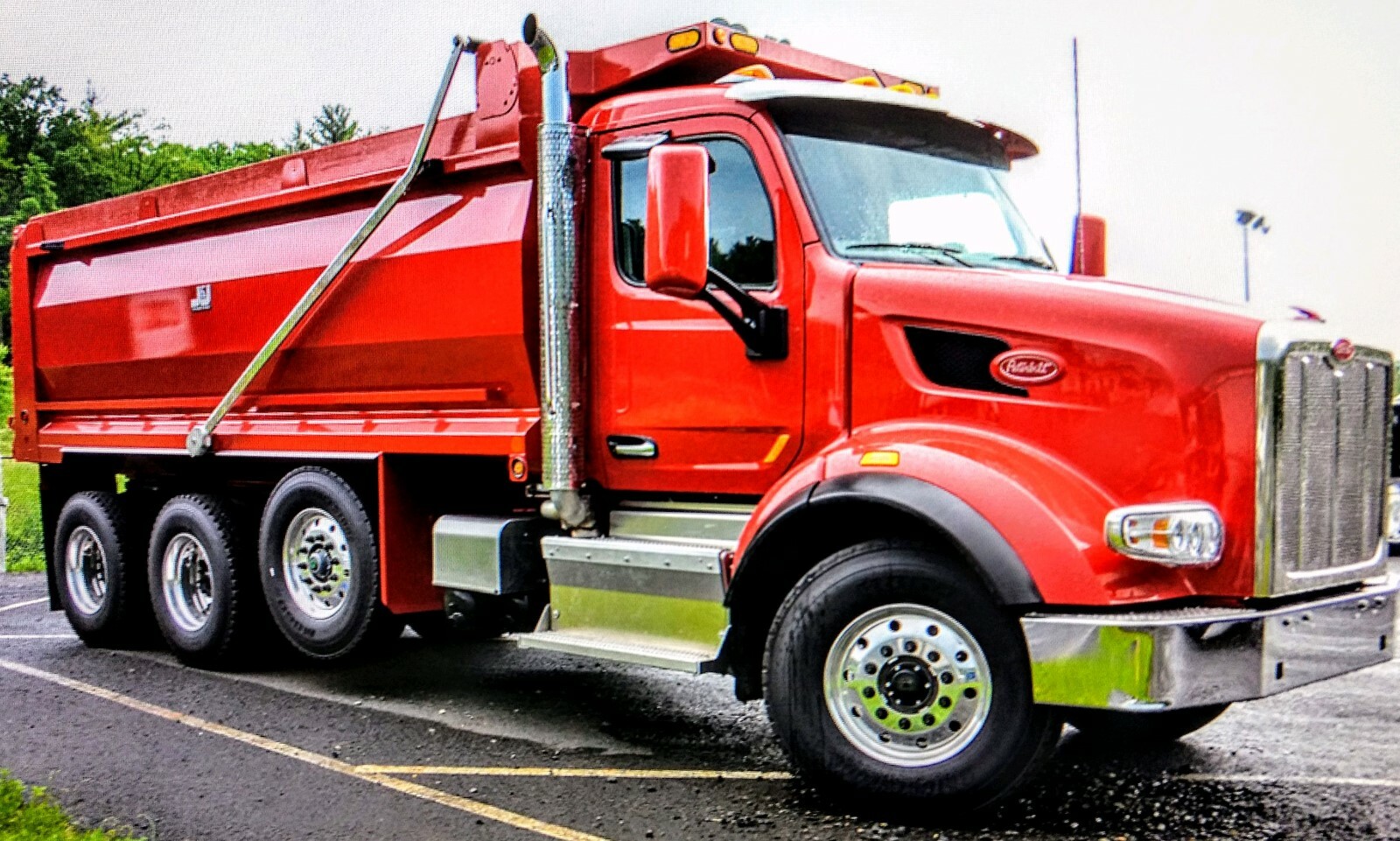 5-Spring Aluminum Dump Truck Flip Tarp Kit ** WITH TARP ** Up To 28′ Bed