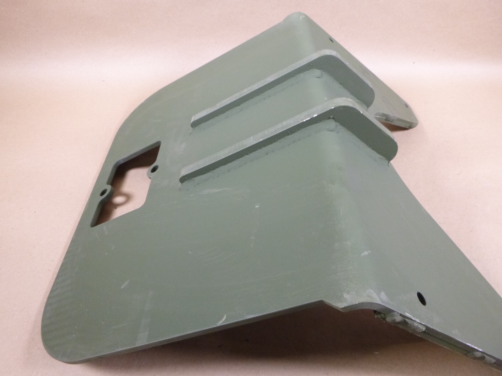 USGI FMTV Armored Gunner Restraint Mounting Plate 12424418, 2590-01-570-0020
