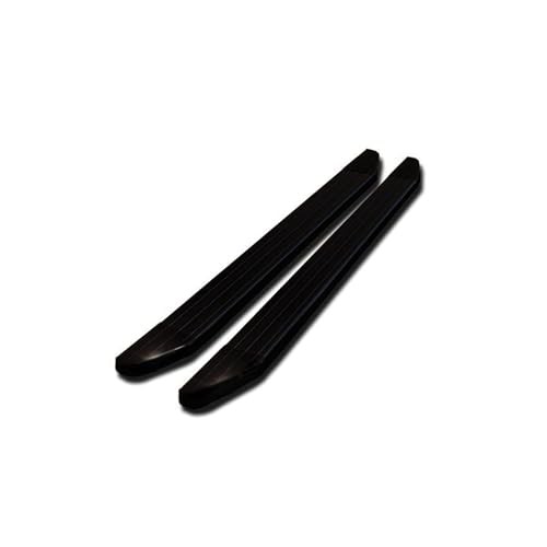 Black Horse Off Road Peerless Running Boards Black Aluminum Pr Hop109bk