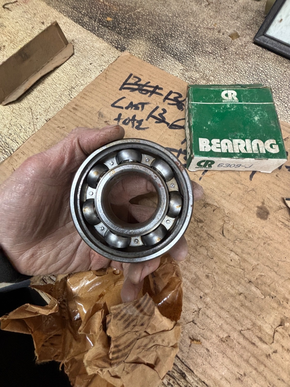 CR BEARING 6309J 9W. ” READ THE LISTING”’ U.S.A BABY!! NOT CHINA!