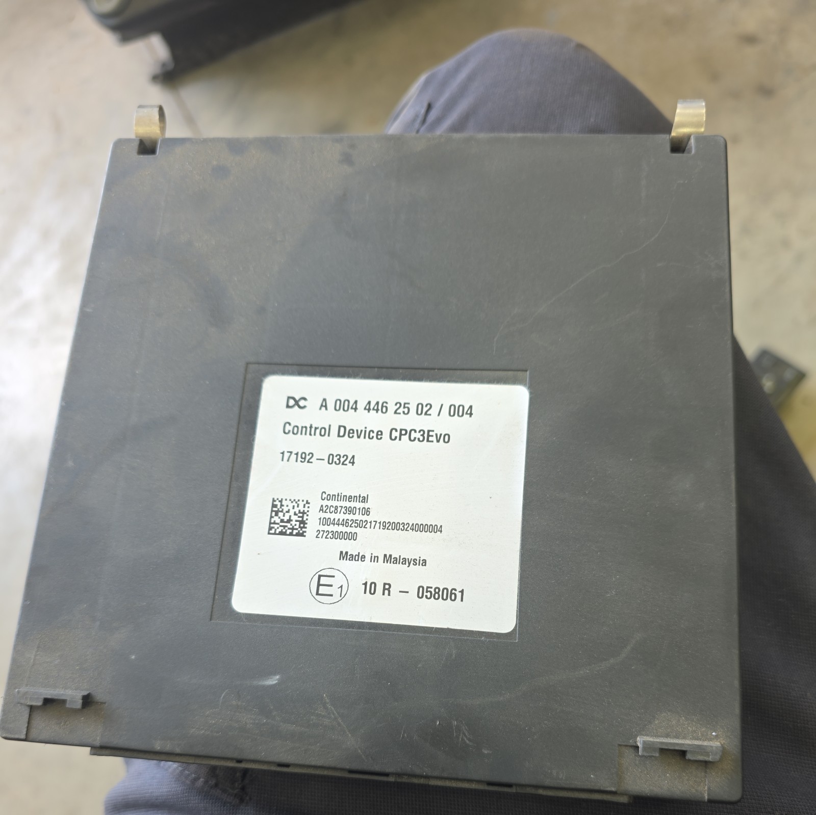 2019 FREIGHTLINER CASCADIA CPC 3 EVO CAB CONTROL MODULE A0044462502 / 004