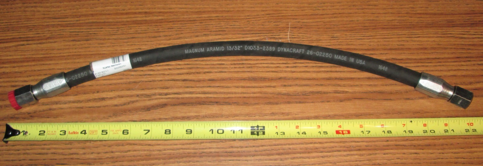DYNACRAFT HOSE ASSY 26-02250 ~ PACCAR HE5983 (OTHER 15292220)