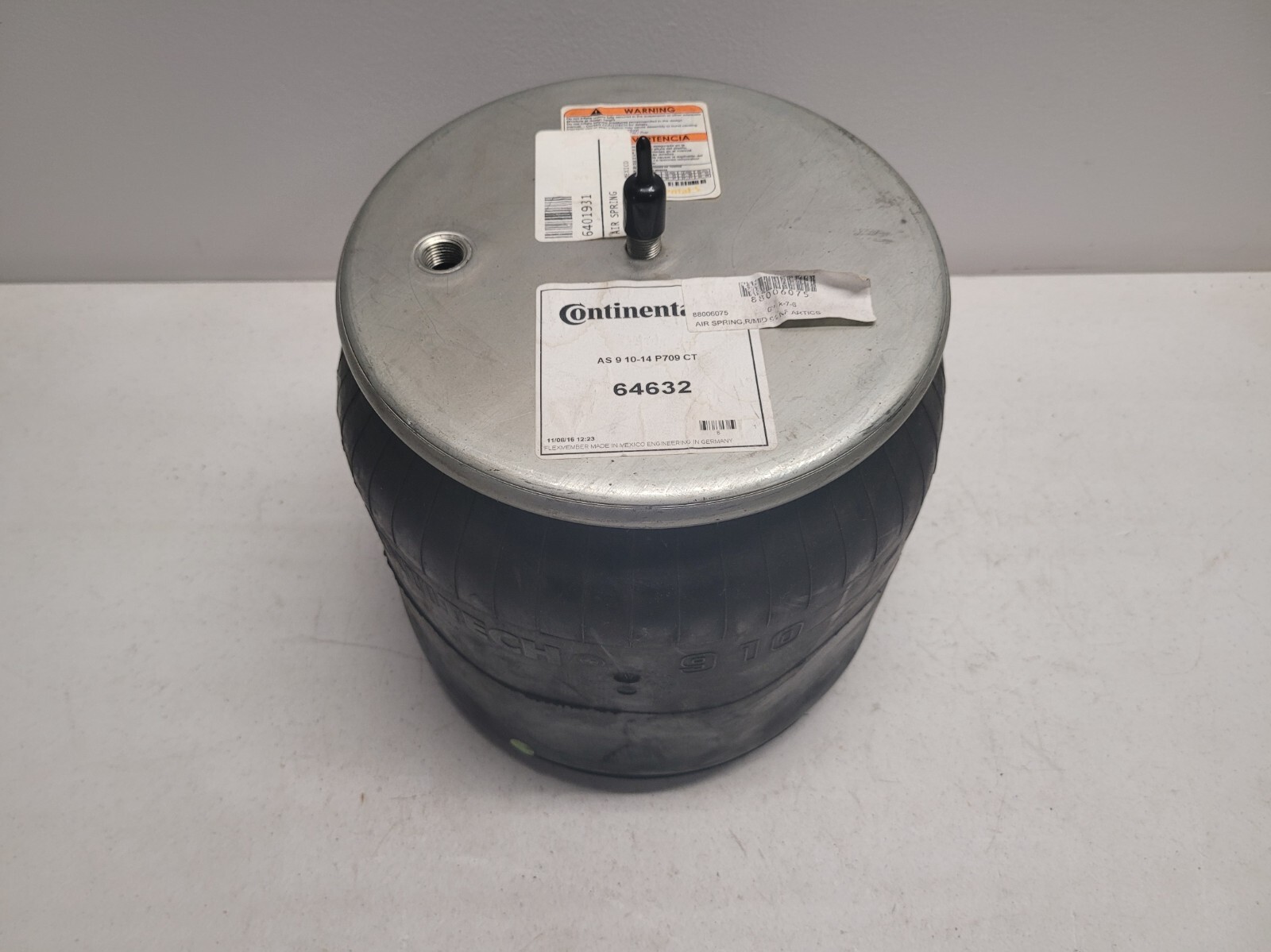 Continental Cushion Air Spring air ride Bag AS 9 10-14 P709 Conitech 64632