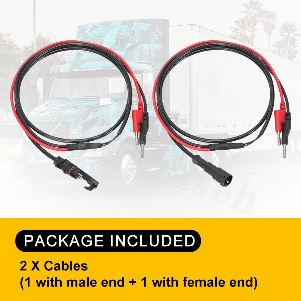 ABS Diagnostic Multimeter Cable Adapter for Heavy Duty Semi Trucks Trailers USA
