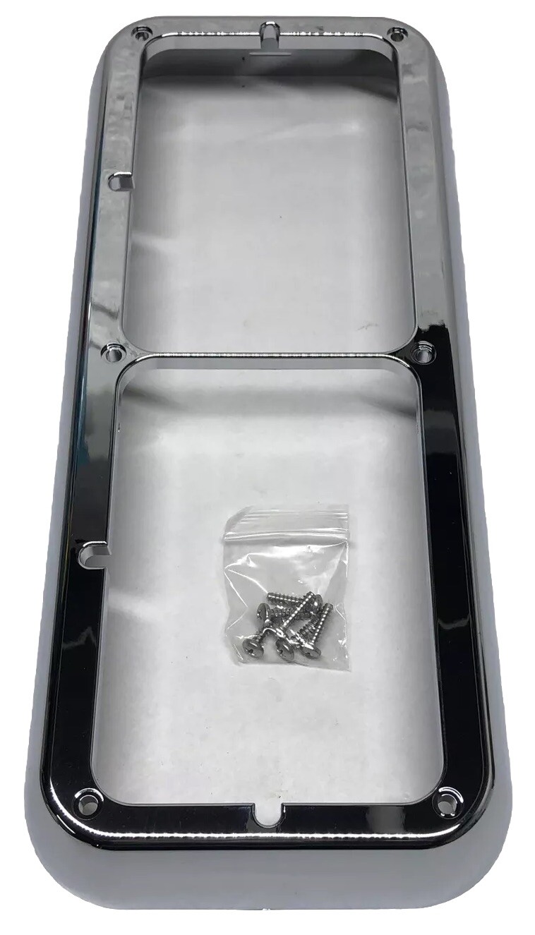 New Flyer 015705 Sm Rect Bezel with Screws