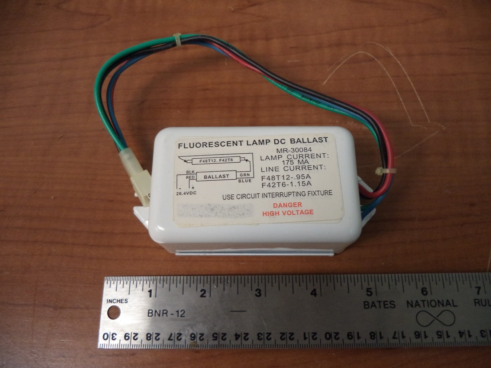 Mark IV Luminator F48T12/F42T6 Fluorescent Lamp DC Ballast, p/n A1649543AE