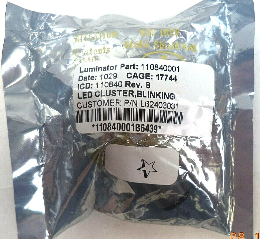 Hella Luminator Interior Blinking LED Cluster Assy L62403031